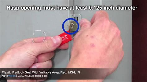 Removing an electric meter is a job for the utility company or a licensed electrician, since pulling an electric meter while power is applied can be a dangerous operation. Plastic Padlock Security Seal With Writable Area, Red, MS ...