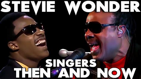 Stevie Wonder Singers Then And Now With Singing Tutorial Ken