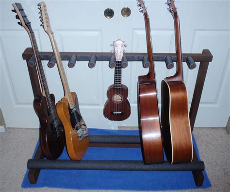 This Is A Multiple Guitar Stand That I Recently Built It Holds 2