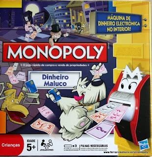 Alguna reglas son bastante diferentes del juego original, ¡y es totalmente divertido! Monopoly Cajero Loco Portugal | Juegos, Niños, Loca