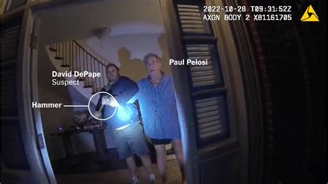 Court Releases Video Of Paul Pelosi Hammer Attack Adding Chilling