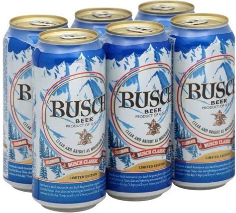 Busch Beer 6pk 16oz Can Legacy Wine And Spirits