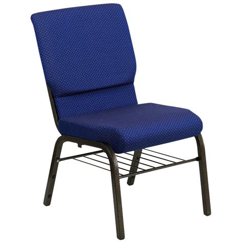Bizchair.com offers free shipping on most products. Navy Blue 18 1/2" Wide Church Chair with Communion Cup ...
