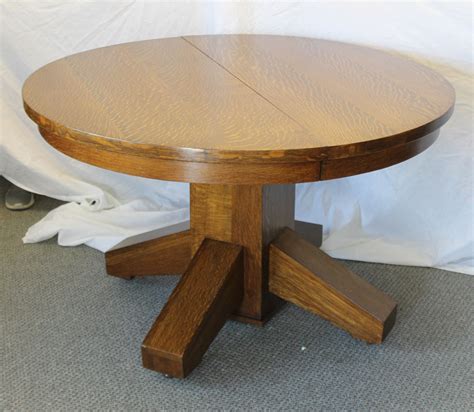 Never miss new arrivals that match exactly what you're looking for! Bargain John's Antiques | Antique Mission Round Oak Dining ...