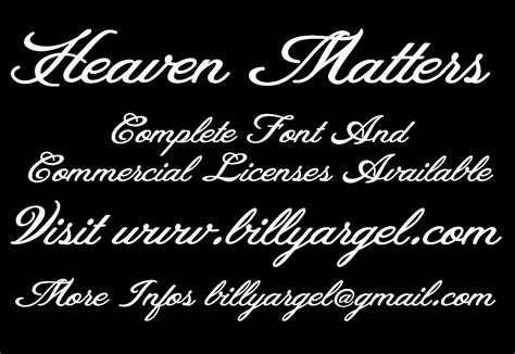 Heaven Matters Font 1001 Fonts Fonts Latest Fonts