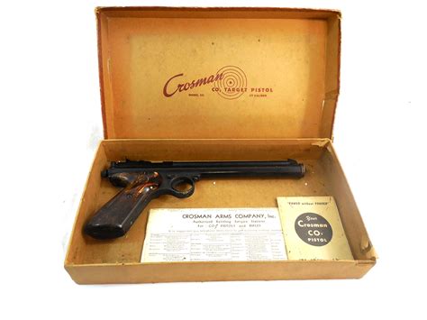 Crosman 111 Co2 Pistol With Box And Paperwork Baker Airguns