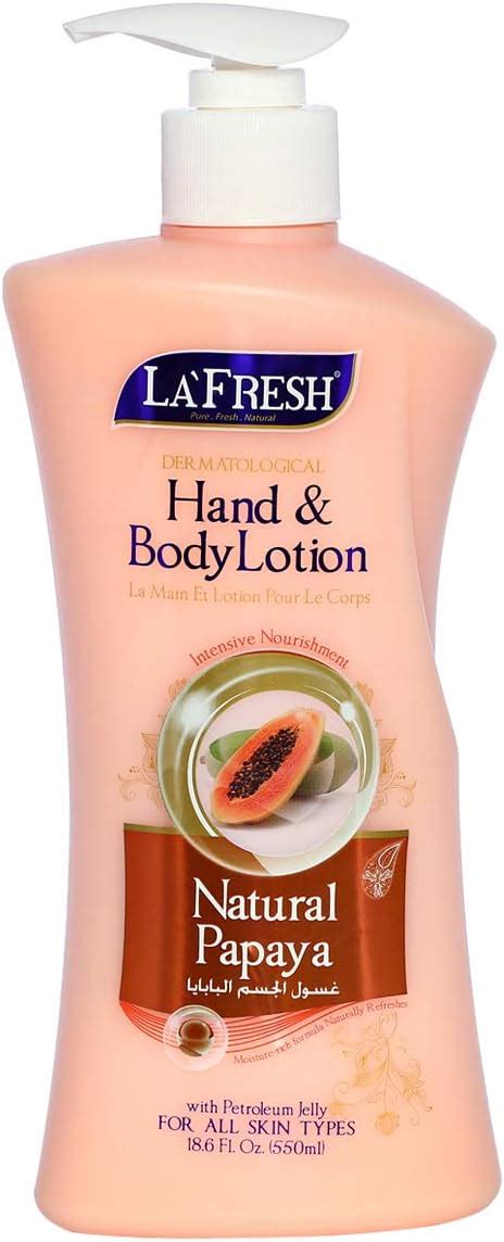 La Fresh Natural Papaya Hand And Body Lotion 550 Ml Price In Uae