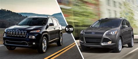 2015 Jeep Cherokee Vs 2015 Ford Escape Kendall Dodge Chrysler Jeep Ram
