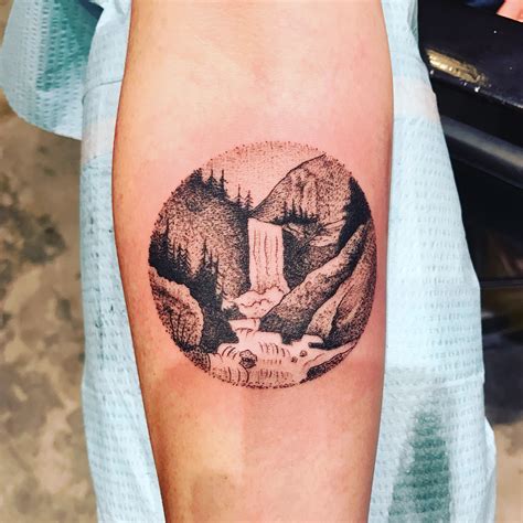Waterfall Tattoo Its Actually An Album Cover From My Favorite Band