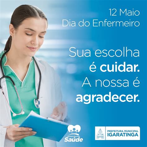 Site Oficial Da Prefeitura Municipal De Igaratinga Dia Do Enfermeiro