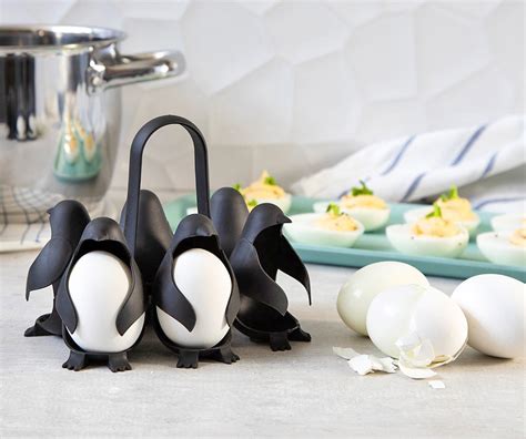 Egguins Are Little Penguins That Cook Store And Serve Hard Boiled Eggs