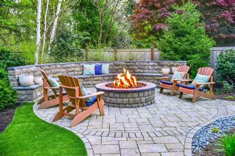 Imagine Relaxing By A Fire Pit On Your New Paver Patio In The Kirkland Wa Area Outdoor
