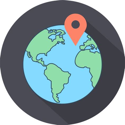 Earth Globe Location World Icon Free Download