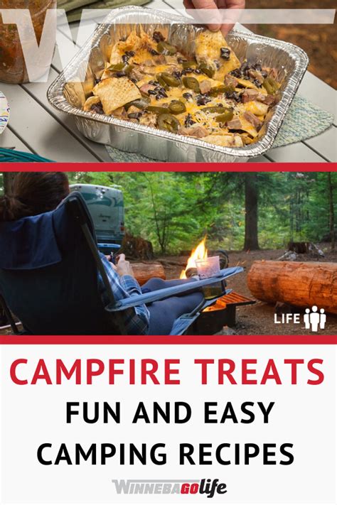 Fun And Easy Treats To Enjoy Around The Campfire Easy Camping Meals