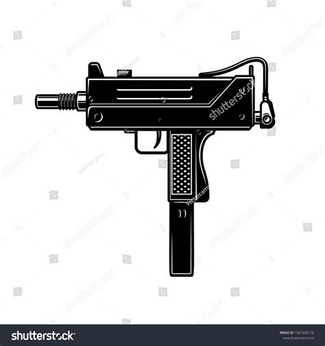 297 Uzi Outline Images Stock Photos And Vectors Shutterstock
