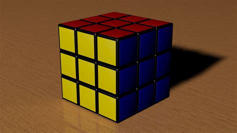 3x3 Rubiks Cube 3d Model By Knight1341