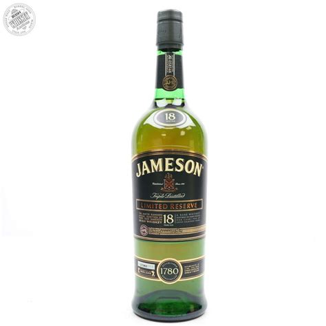 Irish Whiskey Auctions Jameson 18 Year Old Limited Reserve