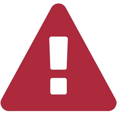 Red Caution Sign Clipart Best