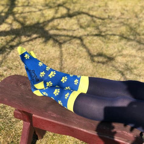 Dog Footprints Socks Funny Socks For Women Cute Socks For Etsy Cute
