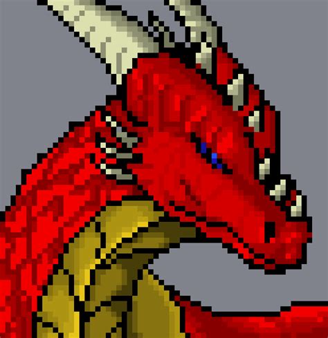 Red Dragon Pixel Art Maker