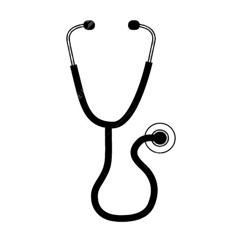 Download High Quality Stethoscope Clipart Black Transparent Png Images