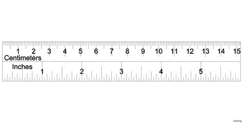 Printable Metric Ruler