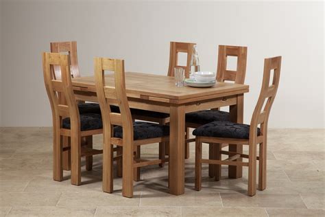 4ft 7 X 3ft Solid Oak Extending Dining Table Seats Up To 8 People