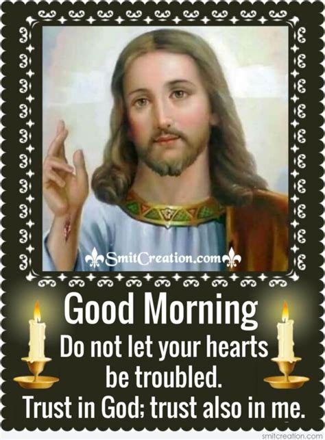 Good Morning Jesus Christ Quote On Heart