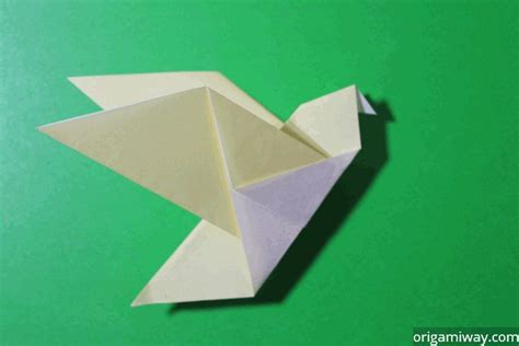 This Easy Origami Bird Is Really Very Easy In Just A Few Steps You