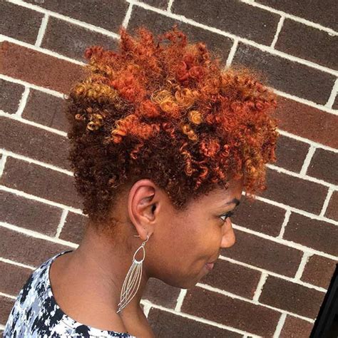 Brown and brunette hair colors are the easiest to wear and style, according to a survey among women. 51 Best Short Natural Hairstyles for Black Women | Page 3 ...