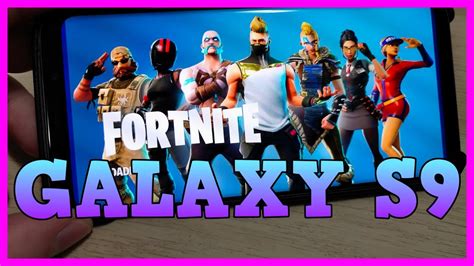 Fortnite On Samsung Galaxy S9 Works Android Mobile Gameplay And Setup