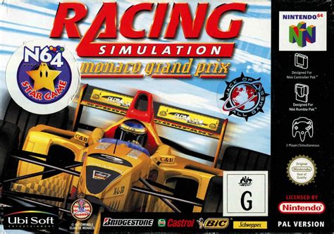 Monaco Grand Prix Racing Simulation 2 Cover Or Packaging Material