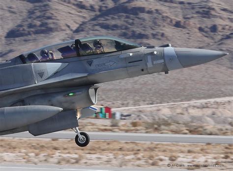 Close Up Uae Block 60 F 16 Recovering To Nellis Afb Photograph By