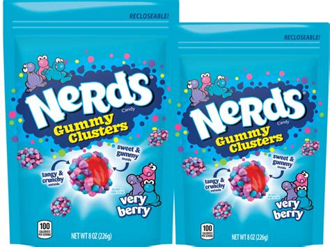 Nerds Gummy Clusters Available Soon In Very Berry Flavor