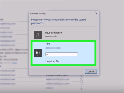 How To View Your Passwords In Credential Manager On Windows