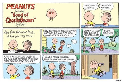 November 1981 Comic Strips Peanuts Wiki Fandom