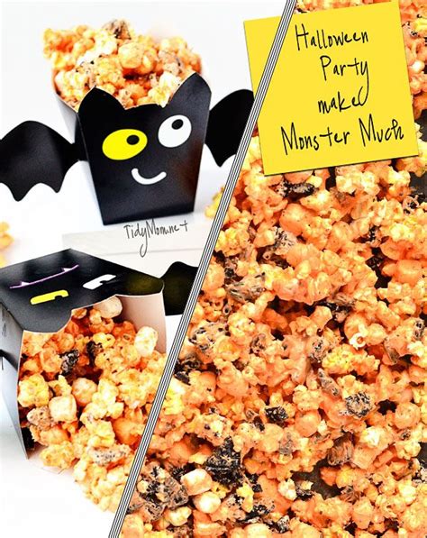 Monster Munch Halloween Popcorn Recipe Halloween Popcorn Party