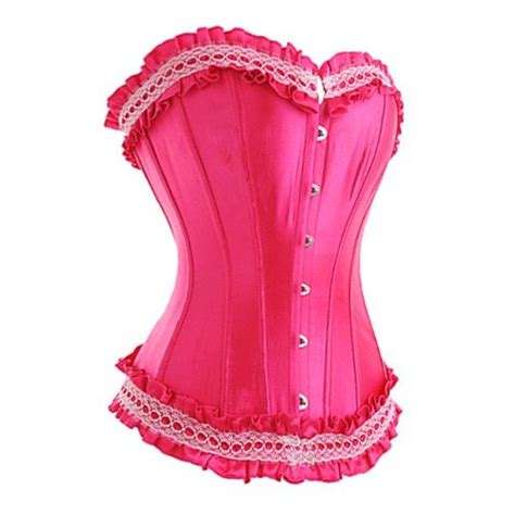 Hot Pink Corset This Beautifully Hot Pink Corset Is A Must Have For Any Girly Night Out It