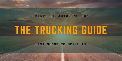 Songs of country's most famous stars have made contributions to the subgenre, while others (like the road hammers) seem to do nothing but sing about trucking. Best Trucking Songs for Drivers - Our Favorite Tunes for the Road