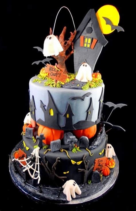 Non Scary Halloween Cake Decorations Fun Cakes For Kids And Adults