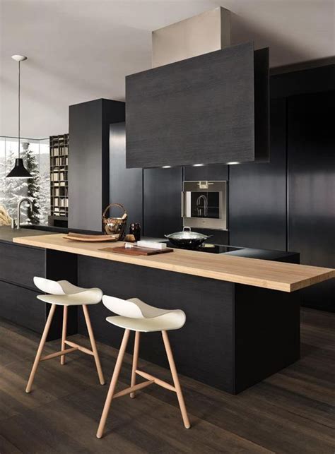 amazing black kitchen design ideas  rock interior god