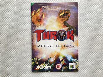 Comprar Manual Turok Rage Wars Nintendo N Nus Nrwp Ukv Eneba