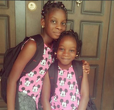 Photos Meet The Lovely Daughters Of Mide Martins And Afeez Abiodun Information Nigeria