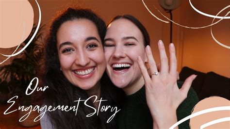 we re engaged our engagement story lgbtq couple youtube