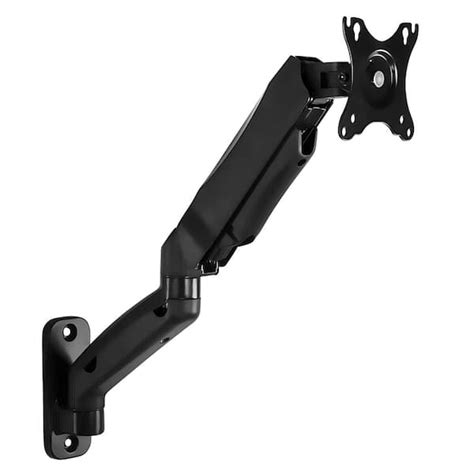Mount It Single Monitor Wall Mount Arm For 13 In To 32 In Screens Mi