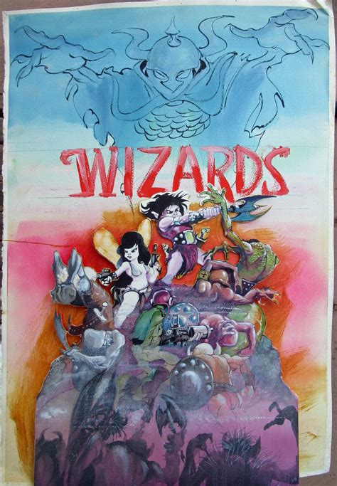 Ralph Bakshi On Twitter Newly Archived Mike Ploog Wizards Poster