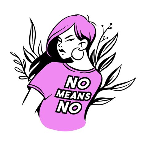 No Means No Png Designs For T Shirt And Merch