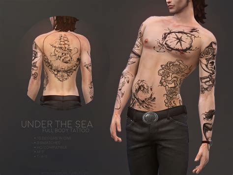 Sims 4 Tattoos For Kids Aaron Bruno
