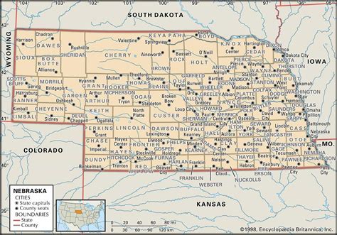 Historical Facts Of Nebraska Counties