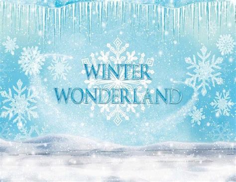 Copy Of Winter Wonderland Invitation Template Design Postermywall